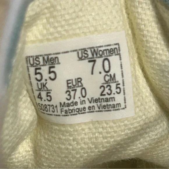 VANS old skool pastel multicolored lace up shoes sneakers women’s 7 new - Picture 3 of 7